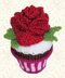 Rose in the Snow Cupcake