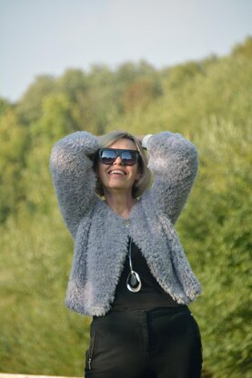 Bunny Fur Cardigan