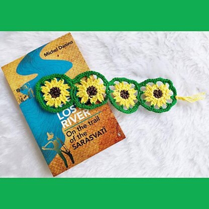 Sunflower Chain Bookmark