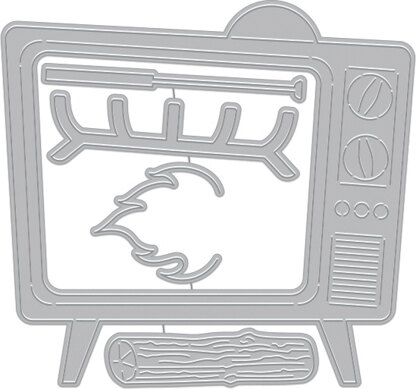 Hero Arts Fancy Dies - 1950's Television