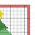 Christmas Tree Pillow Mini C2C