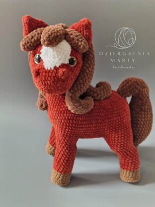 Pattern 2in1 horse and unicorn