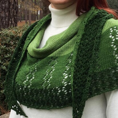 Hooked for Life Expansion Shawl PDF