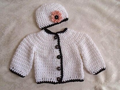 801 Baby and Child Cardigan Sweater Set