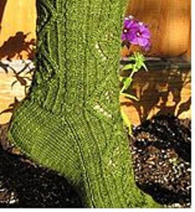 Twisted Tendrils Socks