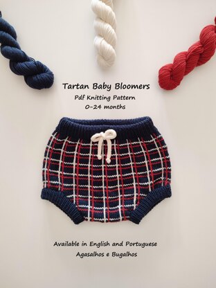 Tartan Baby Bloomers | 0-24 months