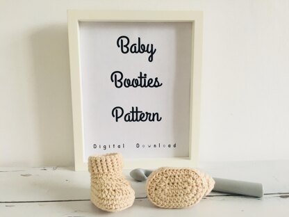 Baby Booties and Cardigan Pattern