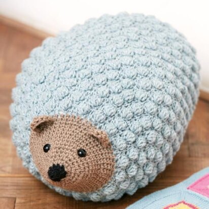 Heggie the Hedgehog Pdf Crochet Pattern Fun Toy Cushion Playmate Decoration