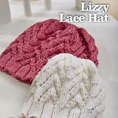 Lizzy Lace Hat - knitting pattern
