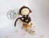 Pebble doll  Monkey