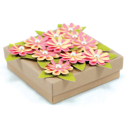 EK Success Large Punch - Flowers & Leaves, .75" To 1"