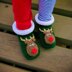 Reindeer Christmas Slippers