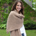 399 Baguette Wrap - Knitting Pattern for Women in Valley Yarns Berkshire Bulky