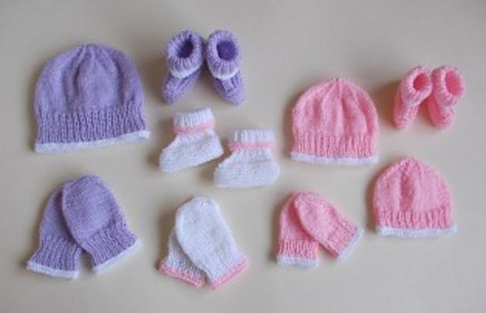 Designer baby sale hat and mittens