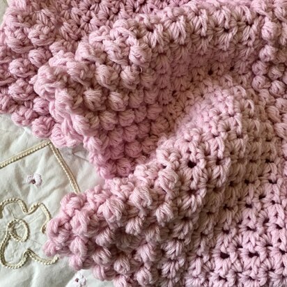 Pink Blush Berry Blanket