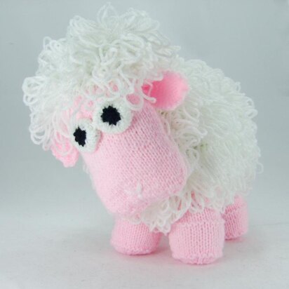 Curly The Sheep - knitting pattern