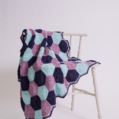 Hexagon Gems Baby Blanket