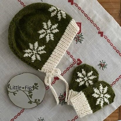 Eric Hat Bonnet & Mittens