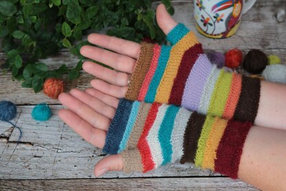 Scrappalicious Mitts