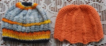 Braided Baby Hats