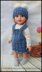 OG2 Pinafore, Long Sleeve T-shirt, Hat & Boots 18 inch Fashion Doll