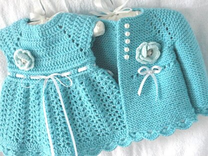 Newborn Baby Girl Clothes Pattern Baby Dress Baby Jacket