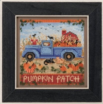 Mill Hill Old Time Harvest Cross Stitch Kit - 5in x 5in