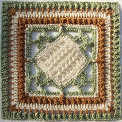 Counterpoint 12" Afghan Block