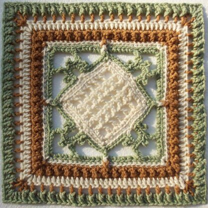 Counterpoint 12" Afghan Block