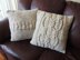 Double Knotted Lattice Cushion Cover