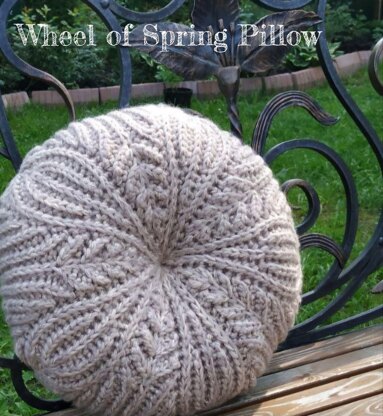 Wheel of Spring Pillow