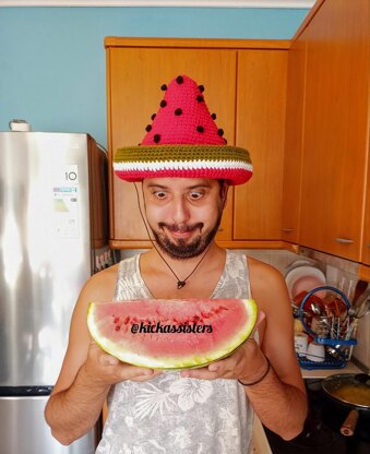 Watermelon sombrero