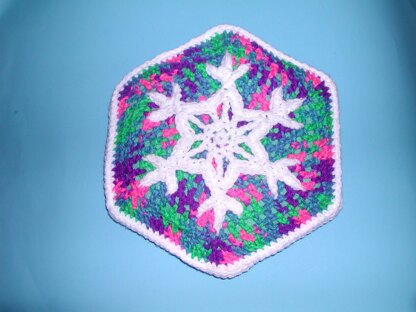 Snowflake Pillow #1 PATTERN C-126