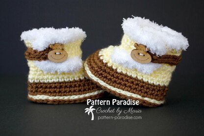 Fuzzy Booties