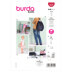 Burda Style Creative School Cone / Pencil Case / Gym Bag B9256 - Paper Pattern, Size ONE SIZE