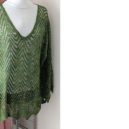 Lace Tunic - knitting pattern