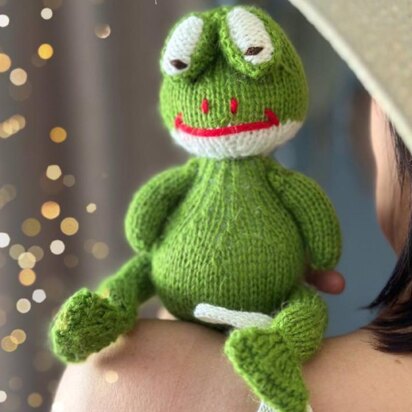 Knitting pattern Little Frog