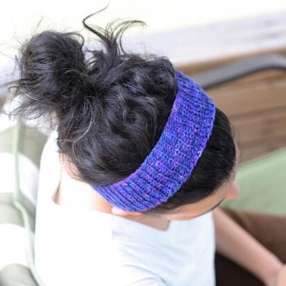 Slip Slip Headband - knitting pattern