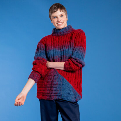 Ombré Aran Wool Touch Collection Ebook - Free Knitting & Crochet Patterns by Paintbox Yarns