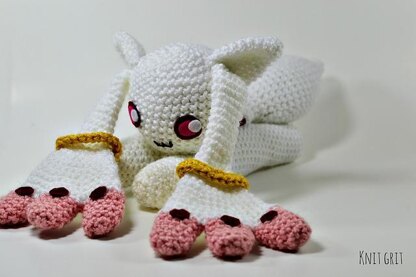 Puella Magi Madoka Magica Kyubey Amigurumi