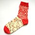 Socken "Be my Valentine"