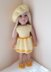 Lemon Dress for Doll