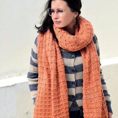 Lavedita oversized knit scarf