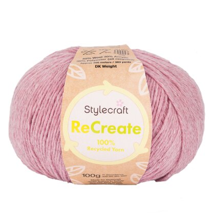 Buy Stylecraft ReCreate DK 100% Recycled Yarn – Black Sheep Wools