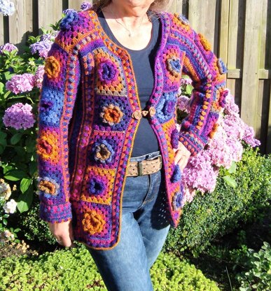 Granny meets Hippie Cardigan