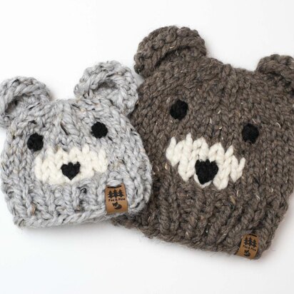 Bear Face Ears Hat Baby