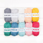Paintbox Yarns Cotton DK 10er Farbset Designer Picks - Sundown by Kath Webber