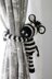 Thandi the Zebra curtain tie back