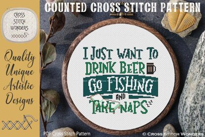 I Just Want To Drink, Go Fishing and Take Naps