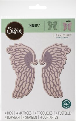 Sizzix Thinlits Dies By Lisa Jones - Angel Wings
